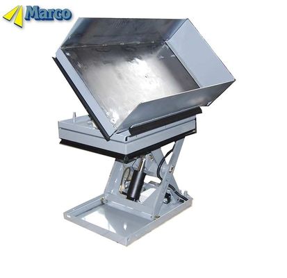 Marco Ergonomische Hydraulische Neigung Schere Güterhebe Tisch für das reibungslose stationäre Heben